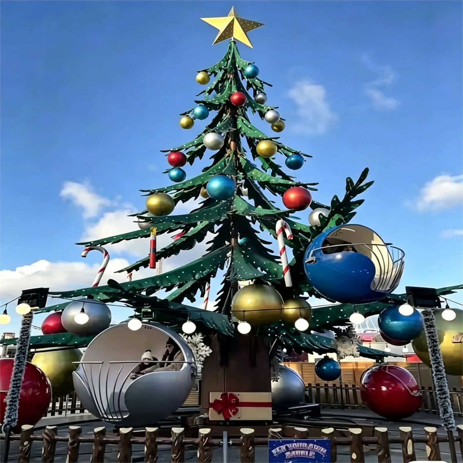 Самолет самоконтроля «Рождественская елка» - подробное фото 1 | JH Amusement