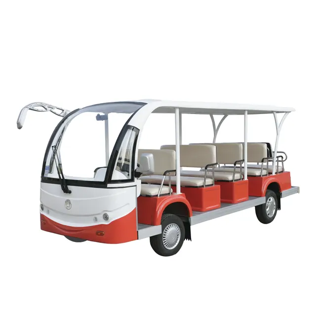 عربة لمشاهدة معالم المدينة الكهربائية ذات 8 مقاعد - الصورة التفصيلية 2 | JH Amusement