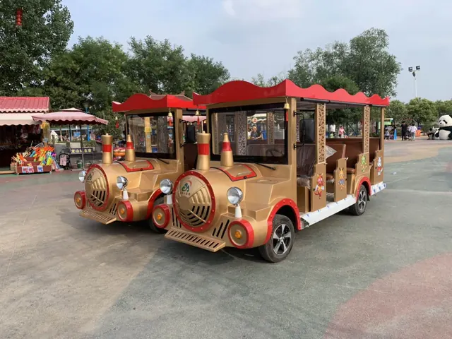 Mini train touristique - photo détaillée 1 | JH Amusement