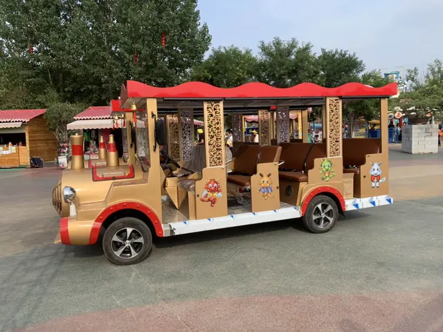 Mini train touristique - photo détaillée 2 | JH Amusement