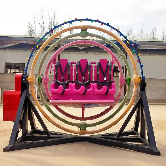 360 حلقة الفضاء الكهربائية - الصورة التفصيلية 1 | JH Amusement
