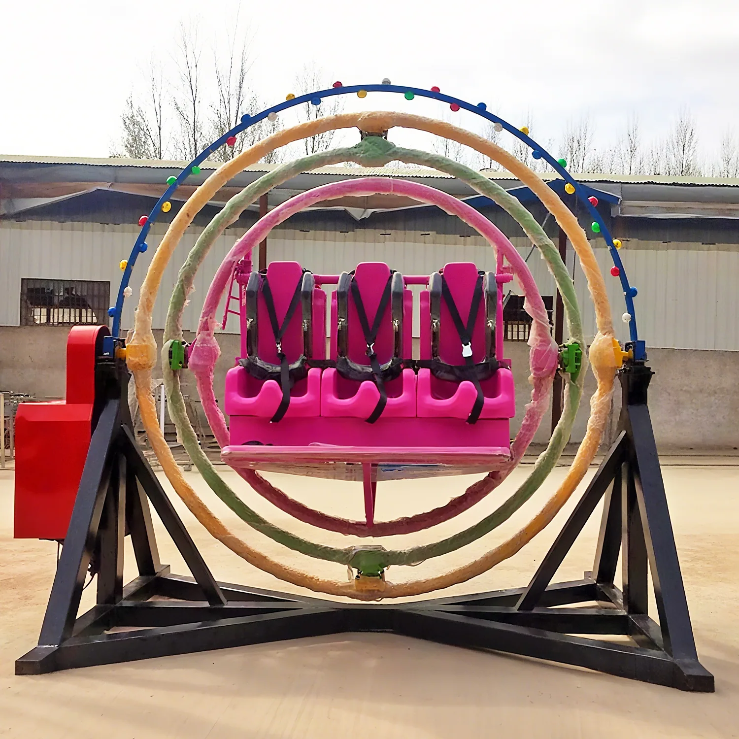 360 حلقة الفضاء الكهربائية - الصورة التفصيلية 1 | JH Amusement