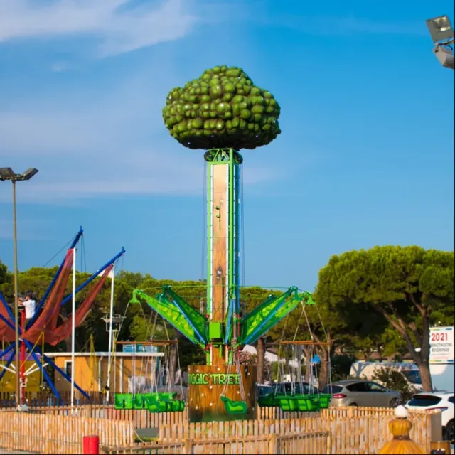 Torre columpio de 9 m - foto de detalle 1 | JH Amusement