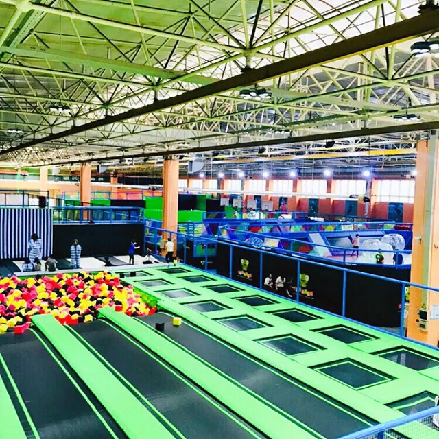 Trampoline Park - detail photo 1 | JH Amusement