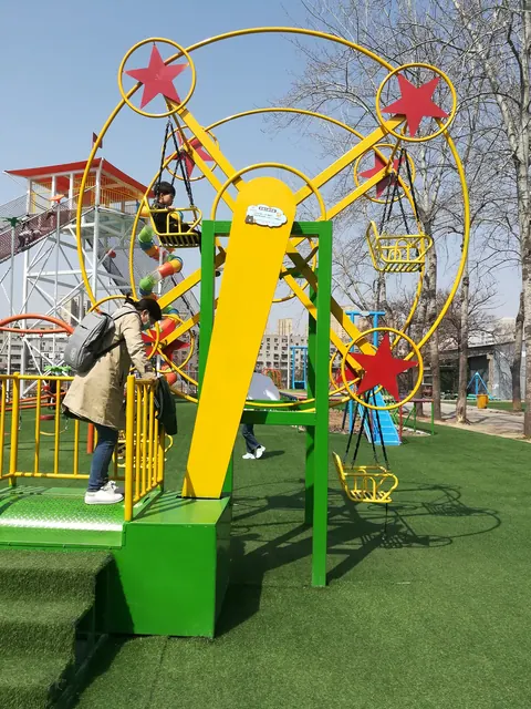 Ручное детское колесо обозрения - подробное фото 3 | JH Amusement