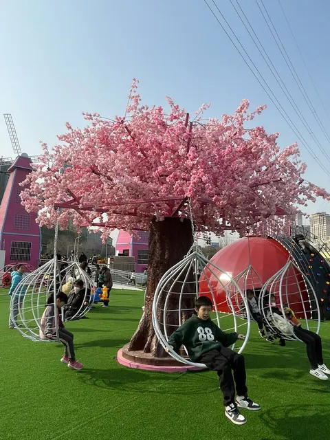Balançoire d'arbre - photo détaillée 3 | JH Amusement